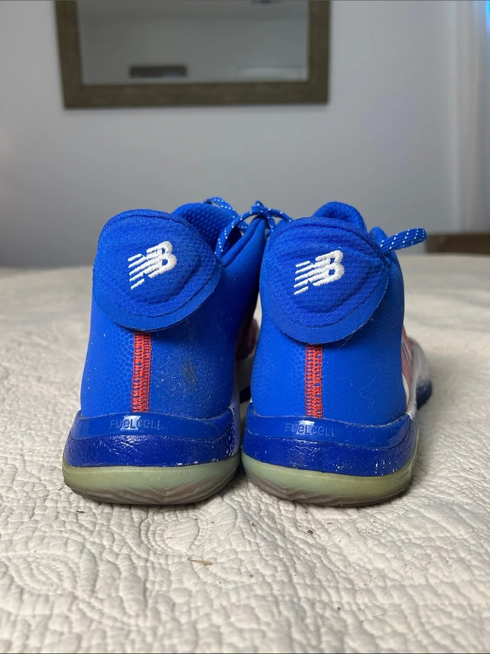 New Balance Two Wxy V2 Blue and Coral Athletic Sneakers